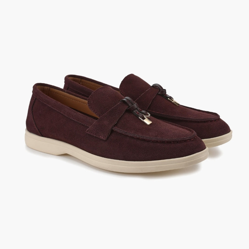Lady Suede Loafers