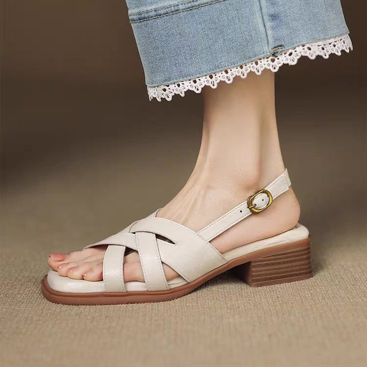 Braided Roman Sandals