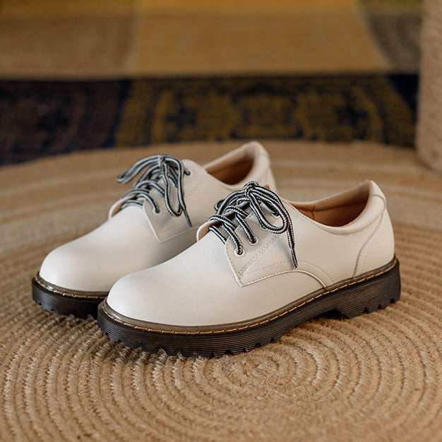 Round Toe Retro Oxfords