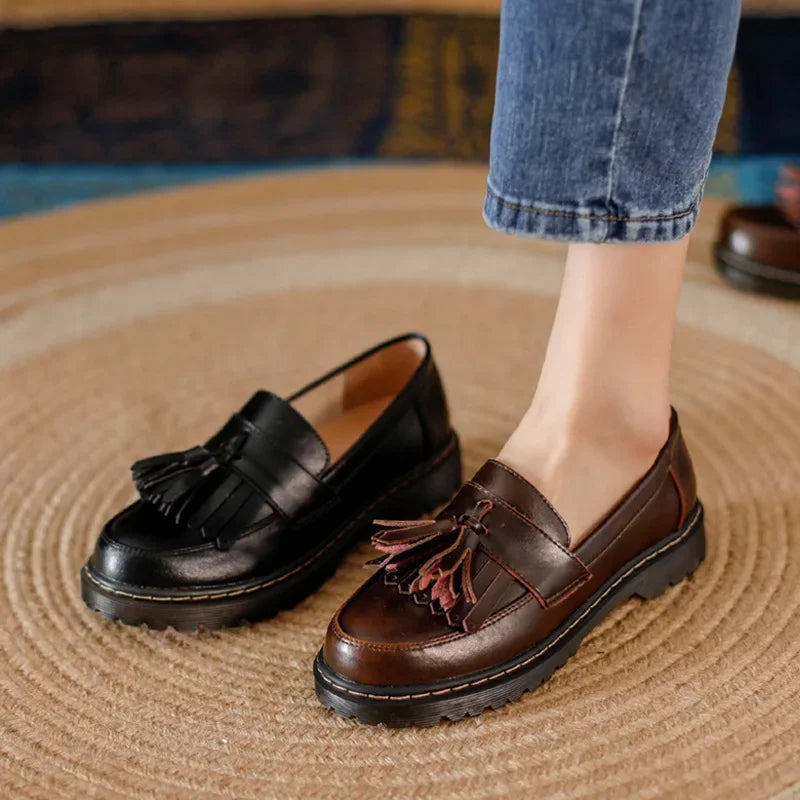 Chunky Tassel Loafers