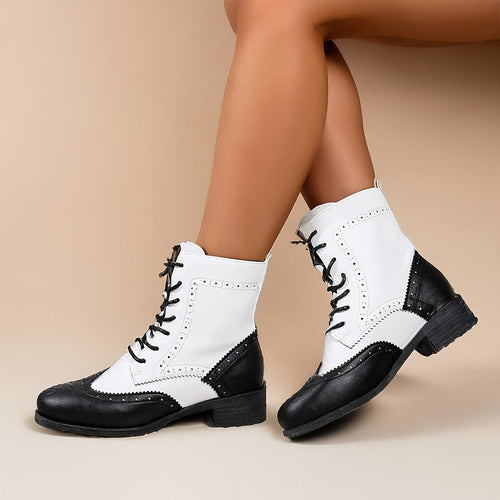 Women's Elegant Brown Ankle Boots