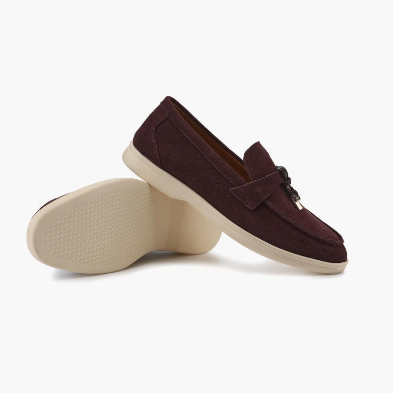 Lady Suede Loafers