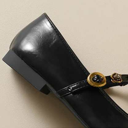 Mary Jane Flat Slip-On Shoes