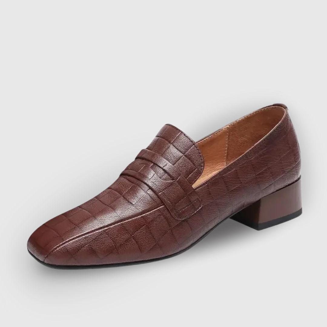 Low Heel Elegant Loafers
