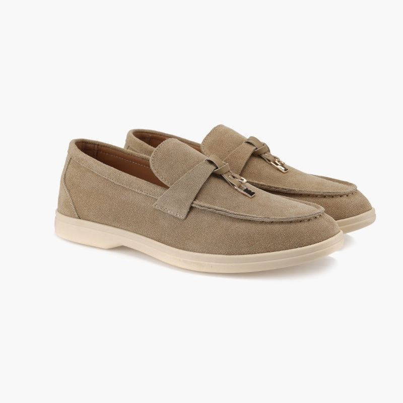 Lady Suede Loafers