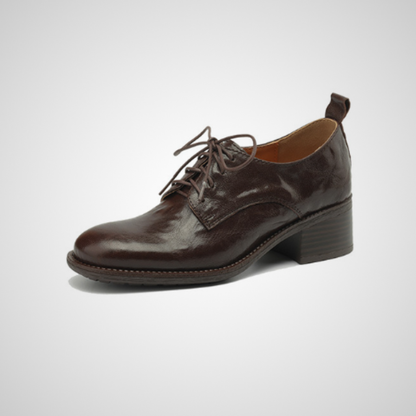 Round Toe Derby Shoes