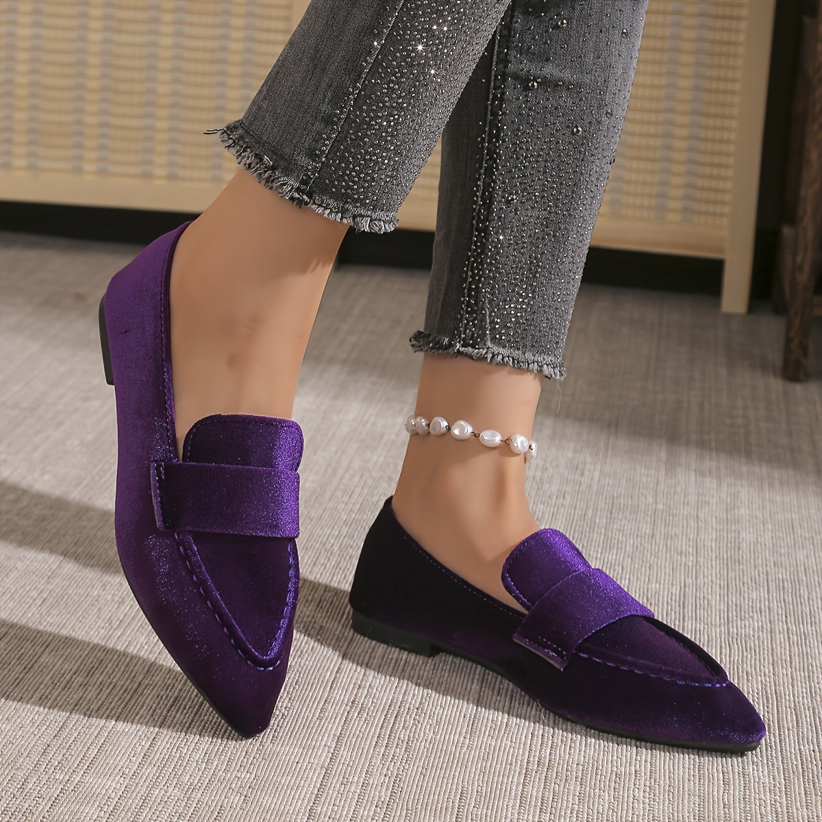 Velvet Style Shoes