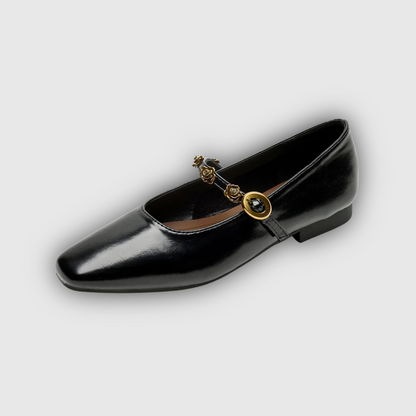 Mary Jane Flat Slip-On Shoes