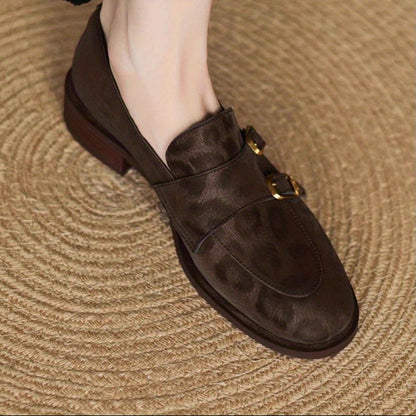 Buckle Penny Loafers