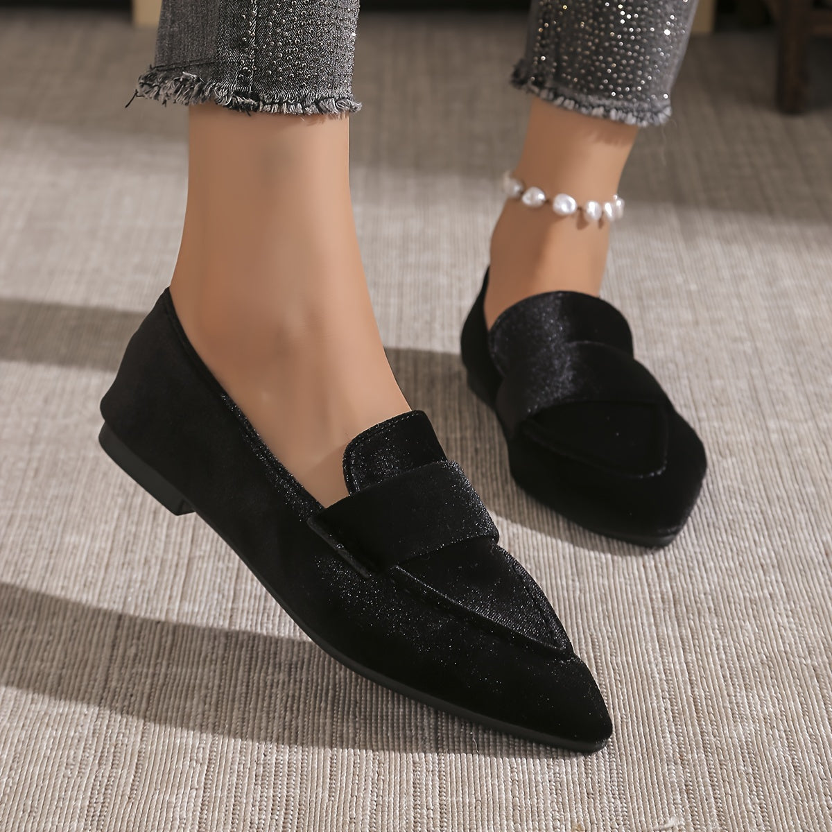 Velvet Style Shoes