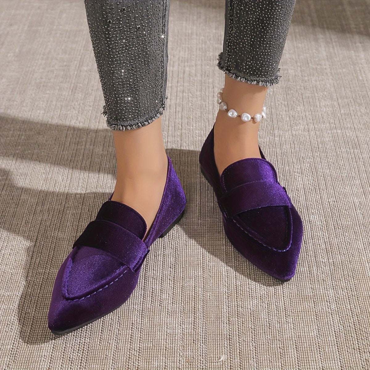 Velvet Style Shoes