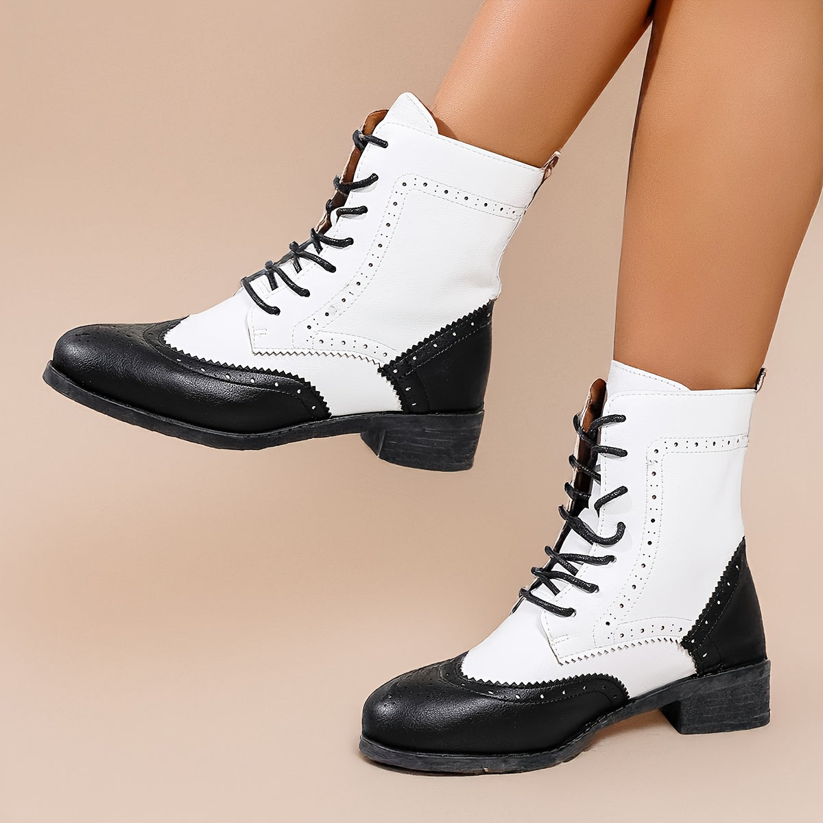 Women's Elegant Brown Ankle Boots