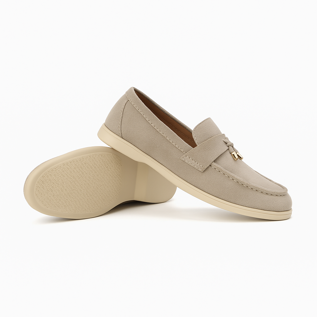 Lady Suede Loafers