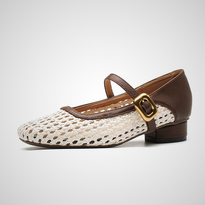 Vintage Square Mary Janes