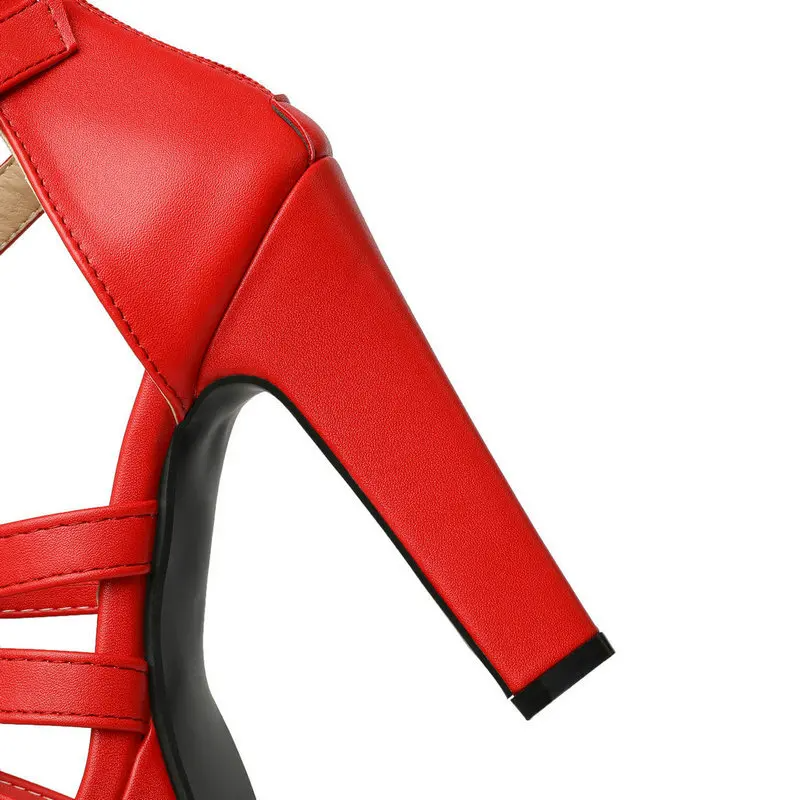 Gladiator-Style Platform Sandals