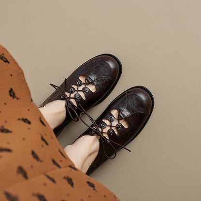 Ghillie-Style Brogue Shoes