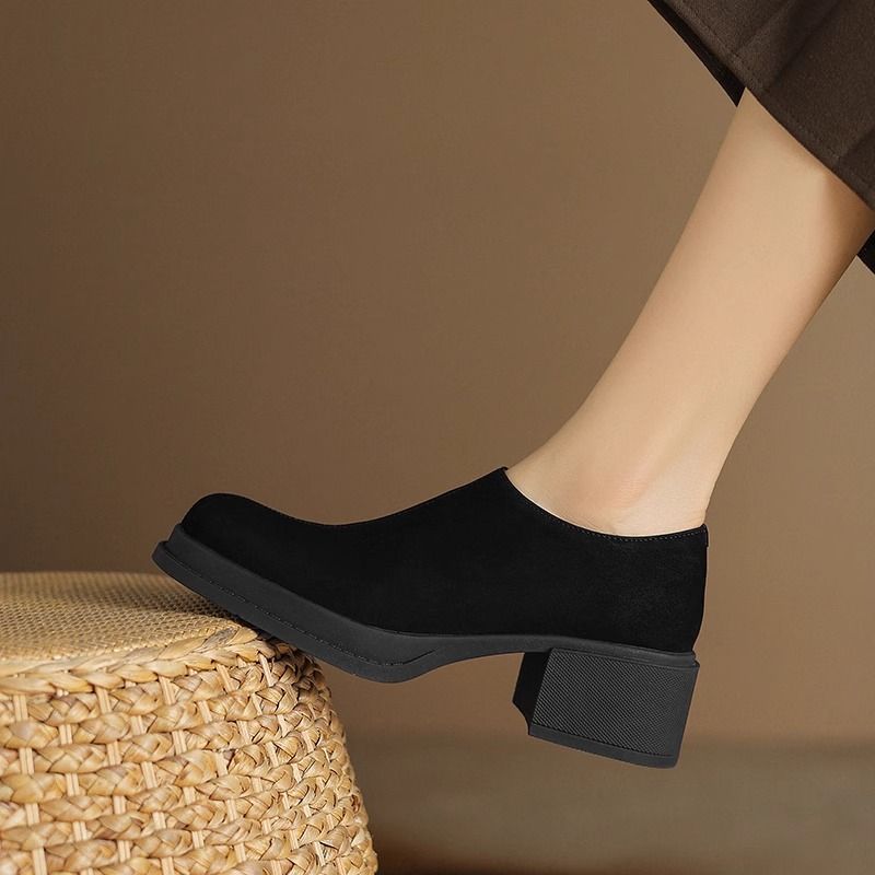 Vintage Matte Zip Boots