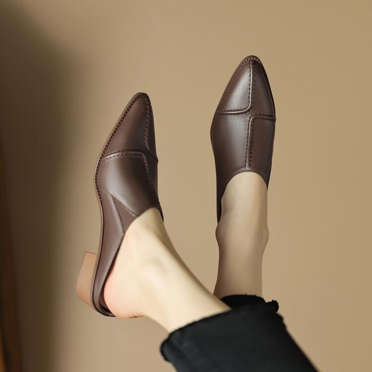 Pointed Toe Slides