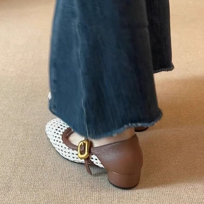 Vintage Square Mary Janes