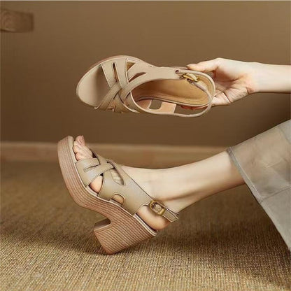 Thick Heel Sandals