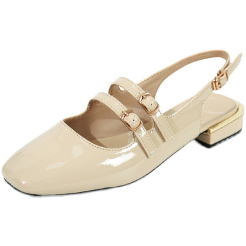 Multi-Strap Slingback Mary Jane