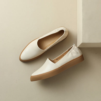 Classic Pointed Toe Loafers