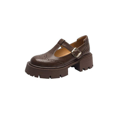 Round Toe Retro Sandals