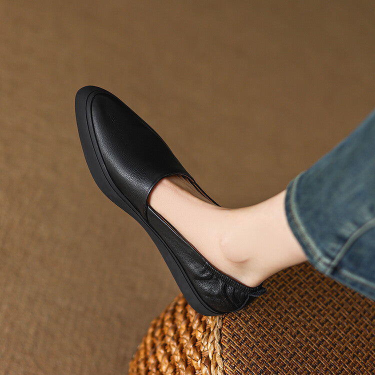 Classic Pointed Toe Loafers