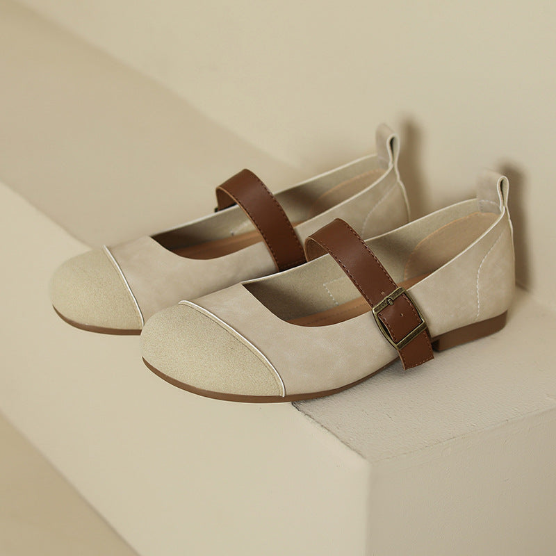 Buckle Strap Flats