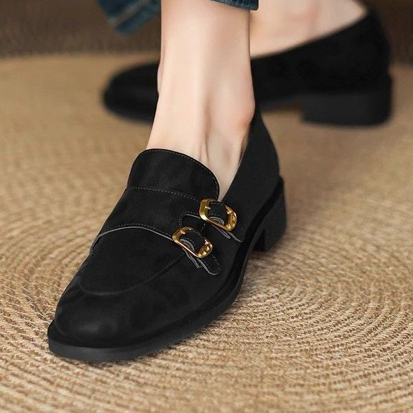 Buckle Penny Loafers