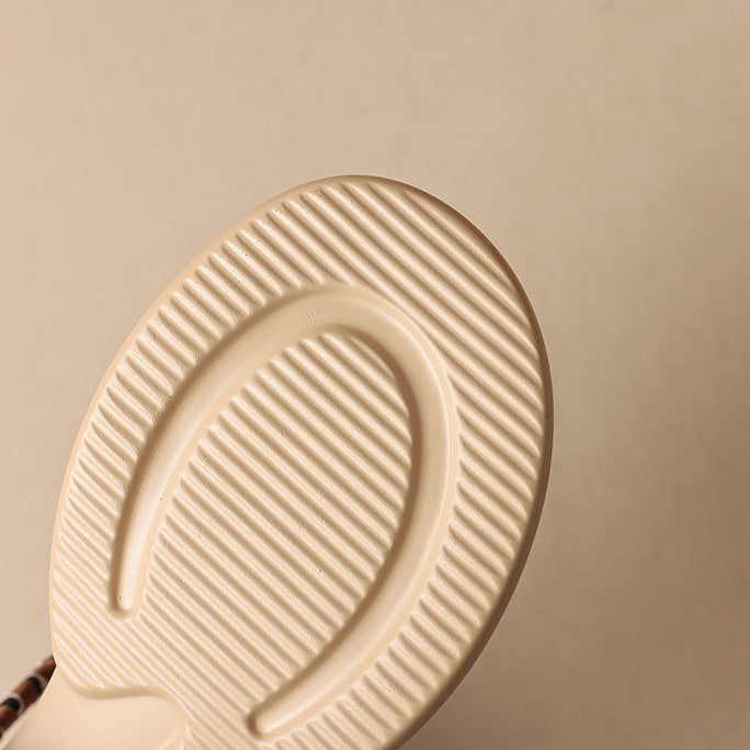 Pearl Accent Scarf Sandals