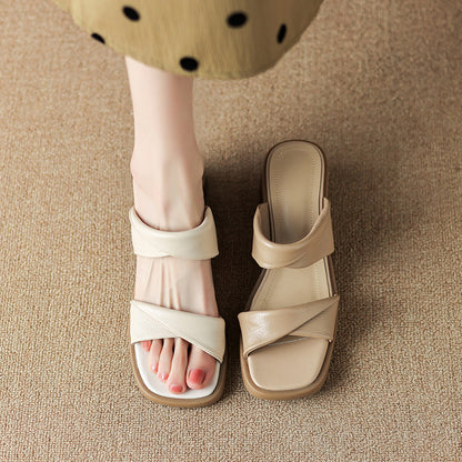 Open Toe High-Heel Sandals
