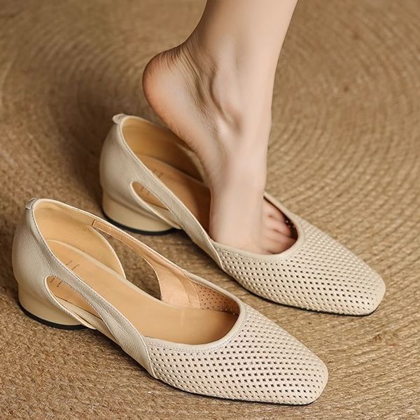 Hollow out Slip-On Shoes