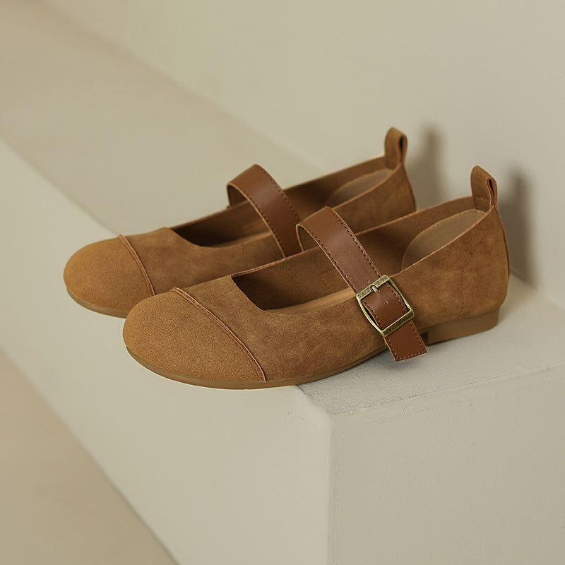Buckle Strap Flats