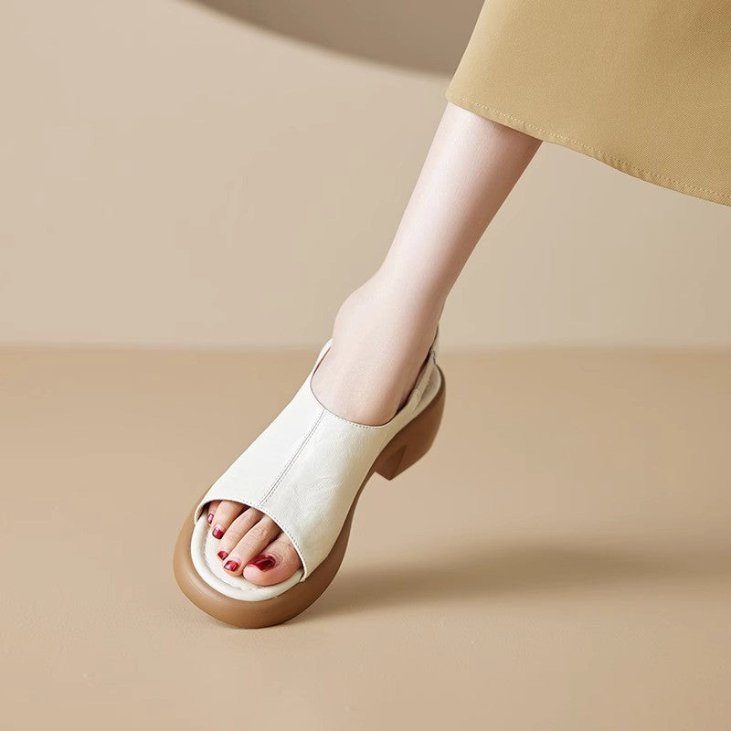 Chunky Heels Sandals