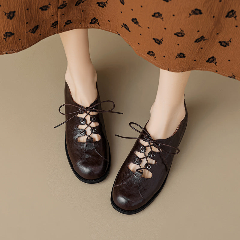 Ghillie-Style Brogue Shoes