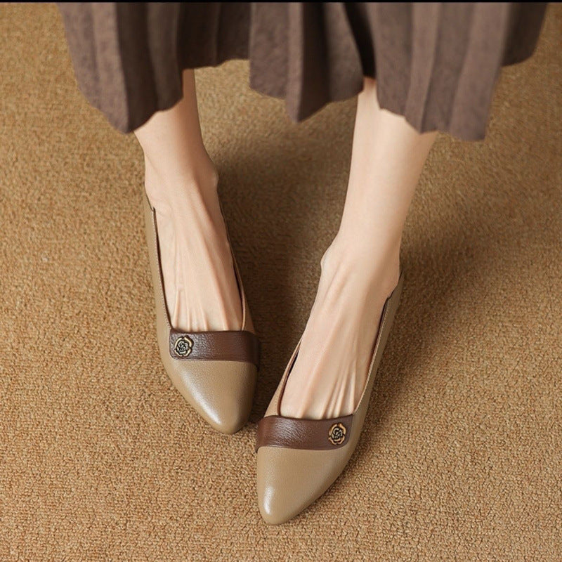 Design Pointed Toe Flats