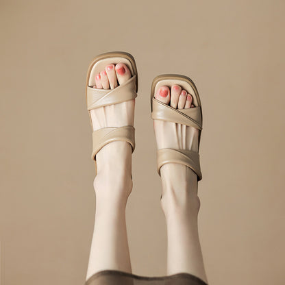 Open Toe High-Heel Sandals