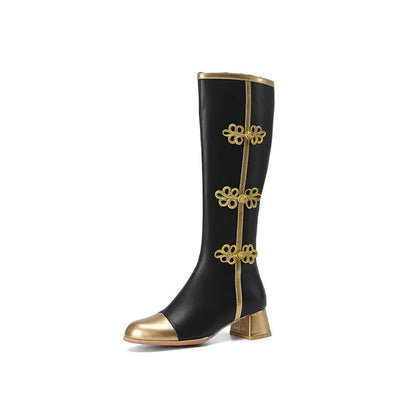 Golden Crest Boots