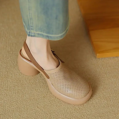 Hollow out Platform Sandals