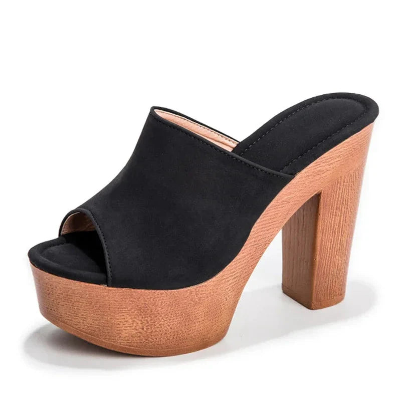 European Platform Sandals