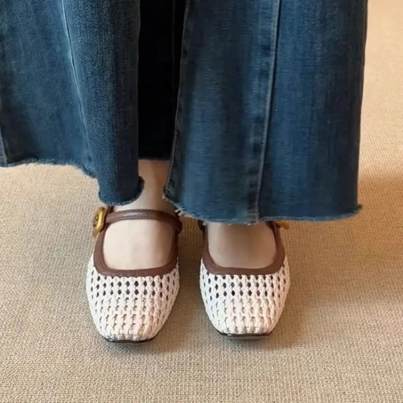 Vintage Square Mary Janes