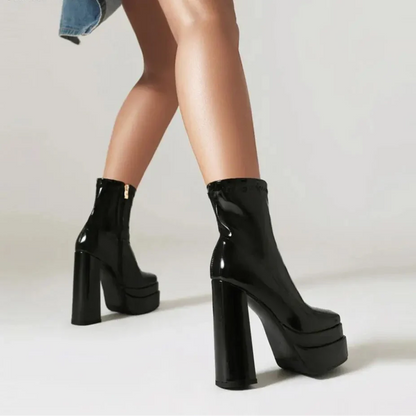 Skyline Platform Ankle Boots