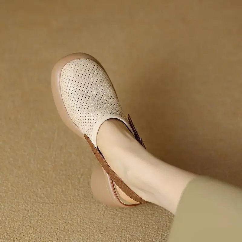 Hollow out Platform Sandals