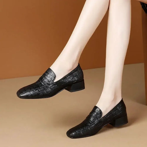 Low Heel Elegant Loafers