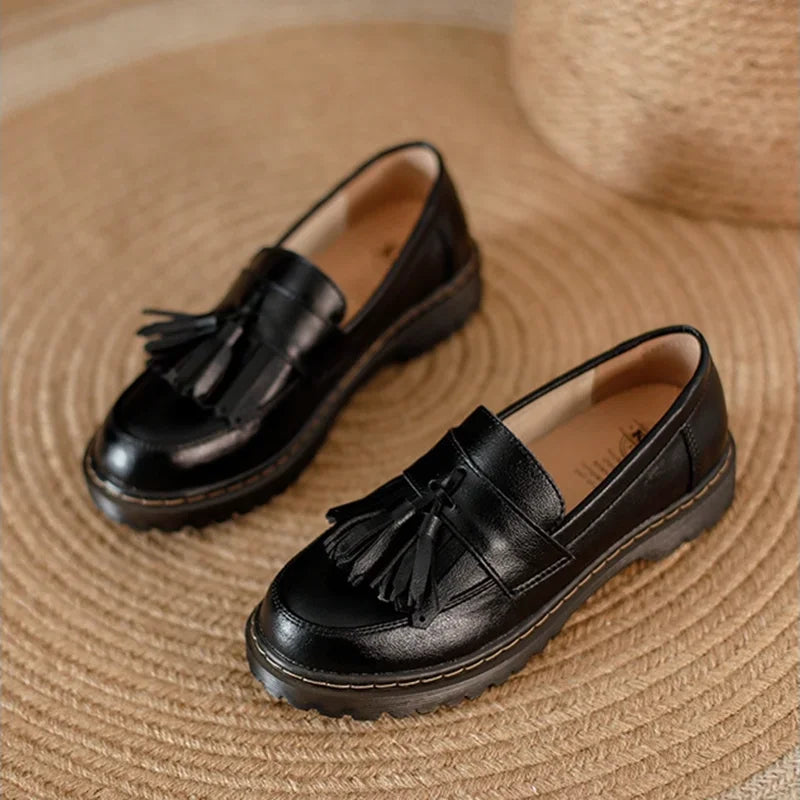 Chunky Tassel Loafers