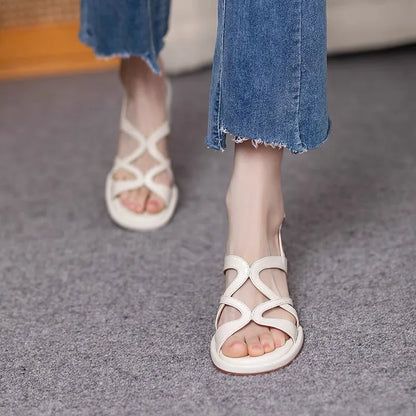 Narrow Band Dress Sandals