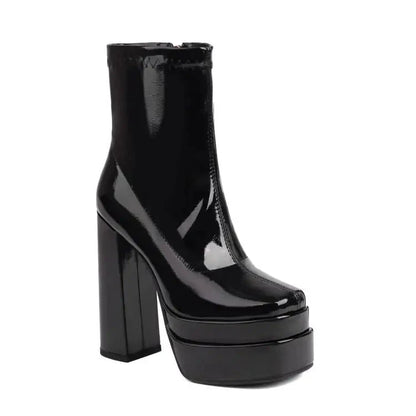 Skyline Platform Ankle Boots