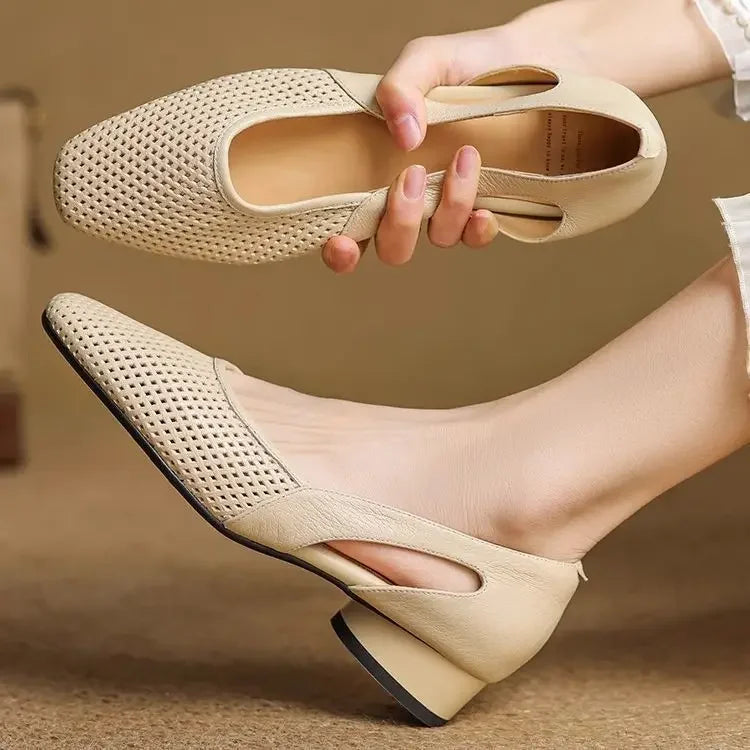 Hollow out Slip-On Shoes