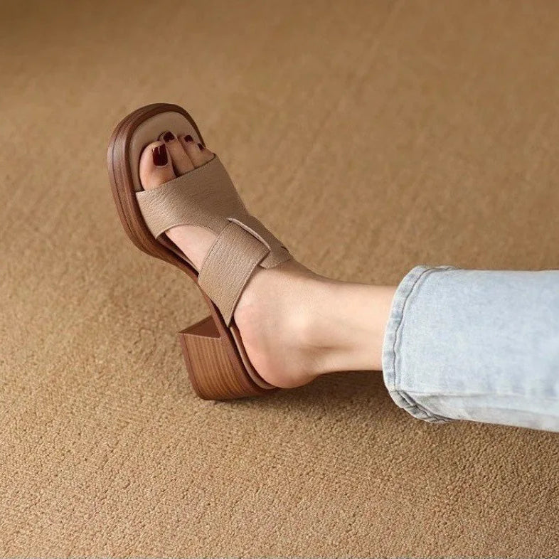 Vintage Tuckle Strap Shoes